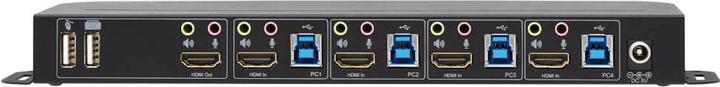 Immagine prodotto Eaton Switch KVM HDMI/USB a 4 porte 4K 60Hz HDR HDCP 2.2 Condivisione IR USB