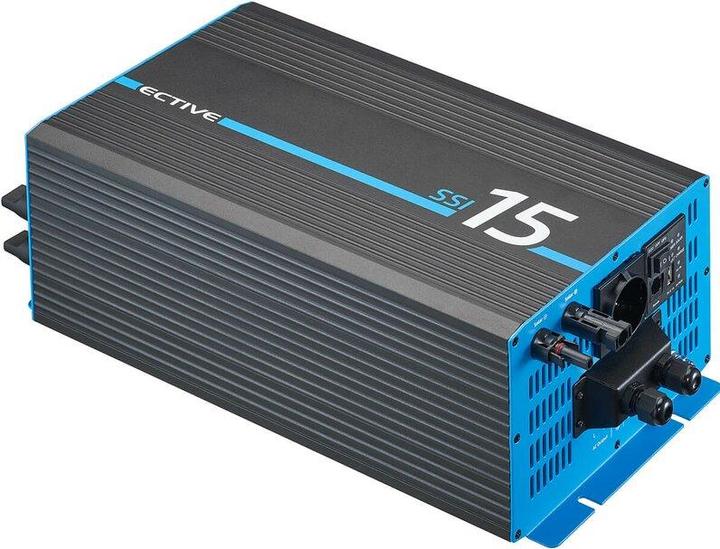 Actual product image Ective Pure sine wave inverter SSI 15 with MPPT charge controller 1500 W