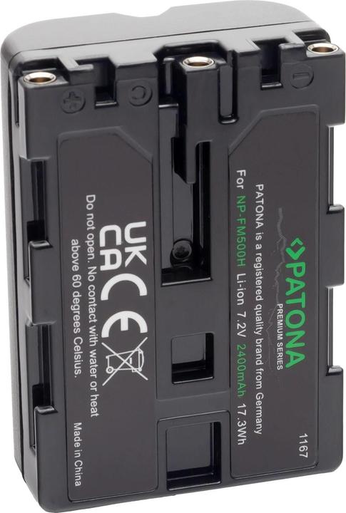 Actual product image Patona Np-Fm500h (Rechargeable battery)