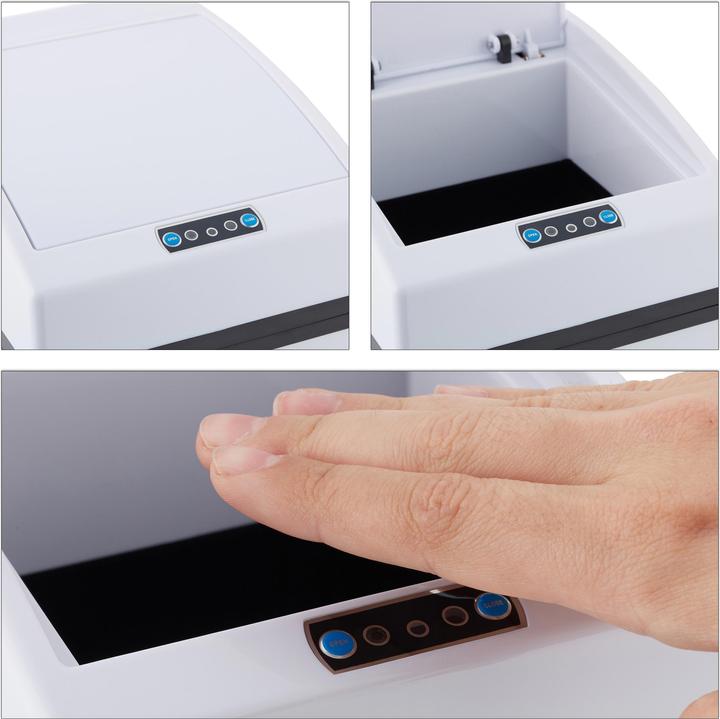 Actual product image Relaxdays Mülleimer Sensor (7 l)