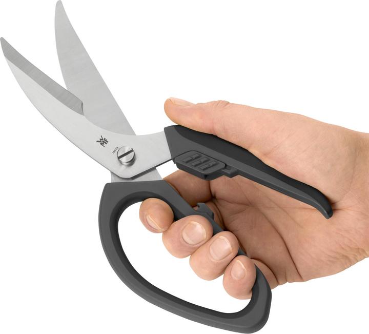 Produktbild WMF Geflügelschere mit integriertem Knochenbrecher 23cm Softtouchgriff Edelstahl