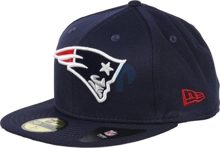 Produktbild New Era NFL - New England Patriots - Fitted Trainer 59Fifty Cap Blau 7 3/8 (56)
