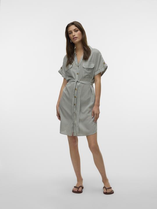 Actual product image Vero Moda Vmbumpy Ss Short Shirt Dress Wvn Ga Noos (XS)
