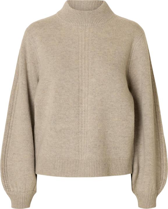 Selected Femme Slfnica Ls High Neck Knit D2