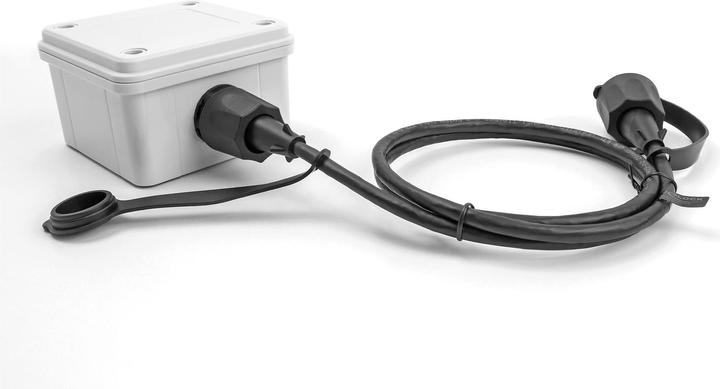 Image du produit Delock Câble réseau RJ45 à RJ45 Cat.6 STP avec capuchon d'étanchéité Extérieur IP68 poussière et humidité (S/UTP, CAT6, 3 m)