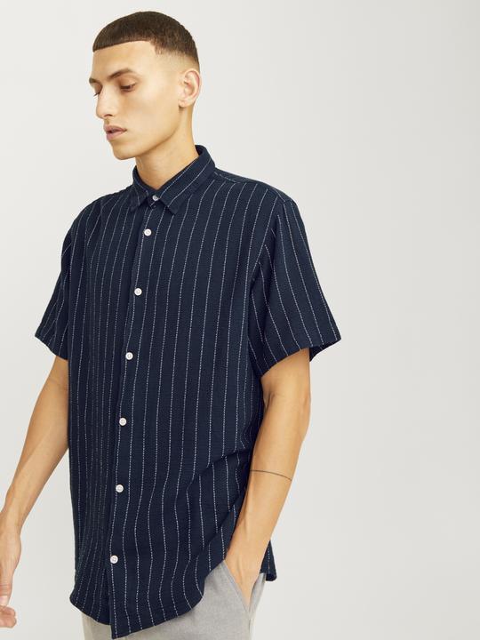 Produktbild Jack & Jones Jorjoshua Loose Weave Shirt Ss (S)