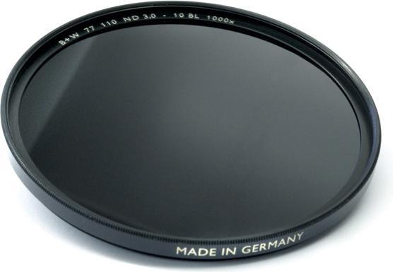 Image du produit B+W 110 (ND3.0) - Filtre - densité neutre 1000x - 77 mm (77 mm, Filtre de couleur neutre)