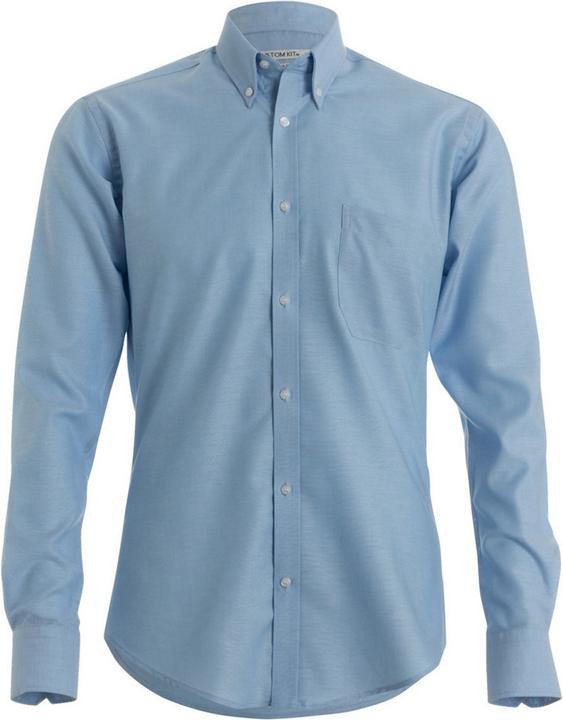 Kustom Kit Oxford Langarm Köper Shirt (41)