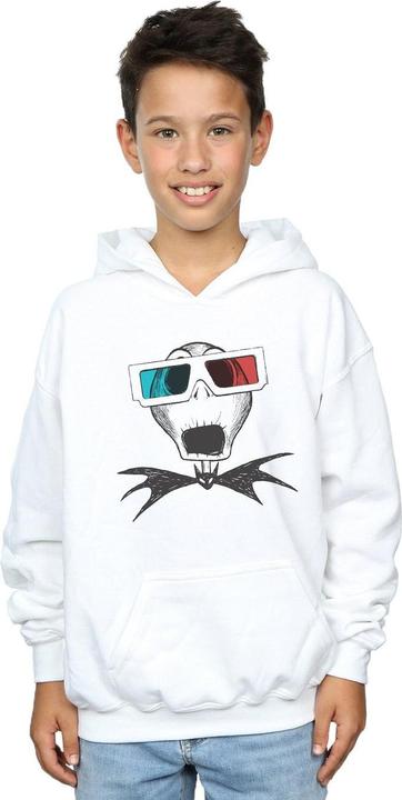 Image du produit Disney - Sweat à capuche NIGHTMARE BEFORE CHRISTMAS JACK SKELLINGTON 3D GLASSES - Garçon (140, 146)