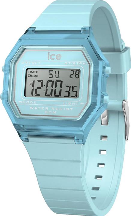 Immagine prodotto ICE Watch Ice Digit Retro Sky Blue Clear Small (Orologio digitale, 32 mm)