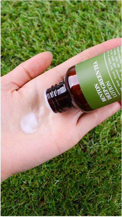 Actual product image Benton Deep Green Tea Lotion (120 ml, 24h cream)