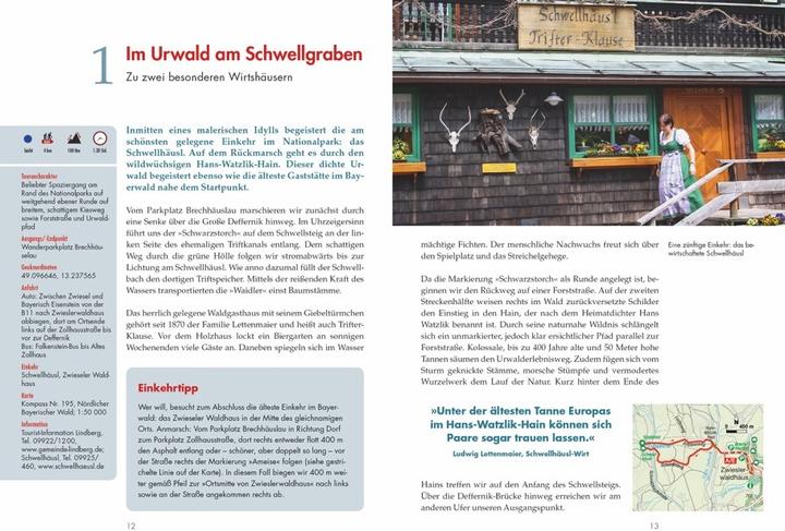 Nährwerte und Zutaten Meine Lieblingsausflüge Bayerischer Wald (Deutsch, Herwig Slezak, 2018)