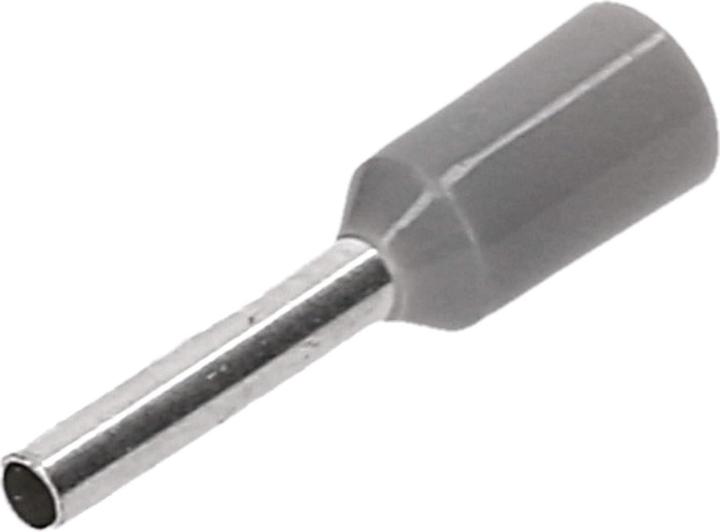 Immagine prodotto Kalitec 500 pezzi Ghiere Cembre isolate da 0,75 mm2 8 mm di lunghezza grigie PKD7508 I Qualità industriale