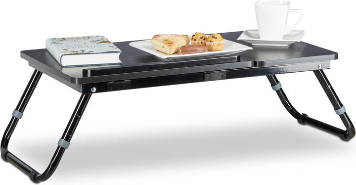Actual product image Relaxdays Laptop table for bed