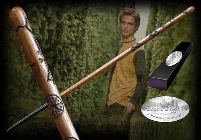 Actual product image Noble Collection Harry Potter Wand Cedric Diggory (Character Edition)
