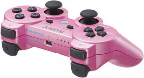 Actual product image Sony PS3 Dualshock 3 Wireless Controller, pink (PS3)
