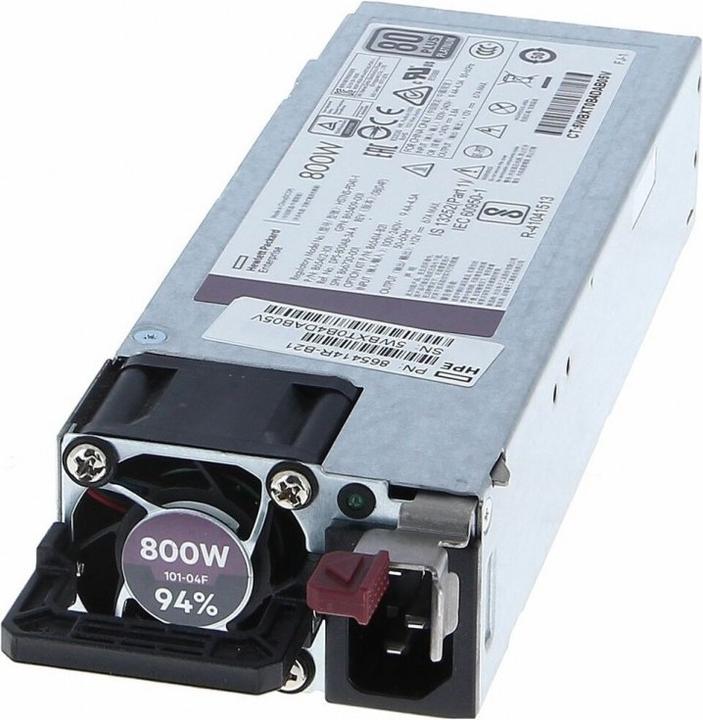 Actual product image HPE Flex Slot 80 PLUS Platinum Hot Plug PSU Low Halogen (480 GB, 2.5")