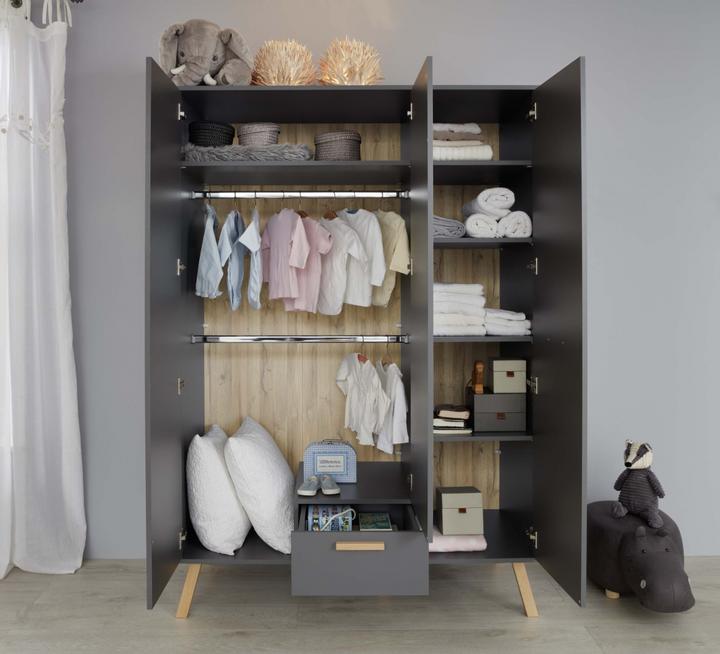 Produktbild Trendteam Mats (Wickelkommode, Babybett, Kinderkleiderschrank)