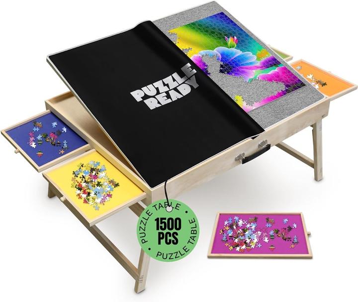 Puzzle Ready Puzzle Board with Short Legs - 1500 pieces (1500 pieces)