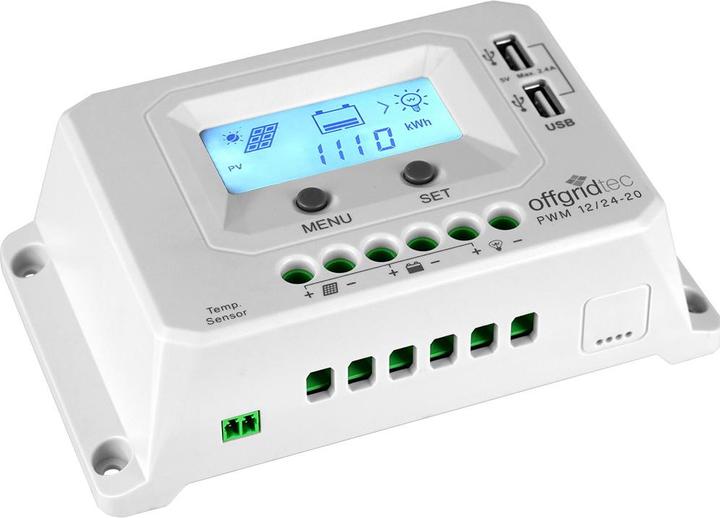 Immagine prodotto Offgridtec ® basicPremium-L 100W sistema solare 12V sistema completo (100 W)