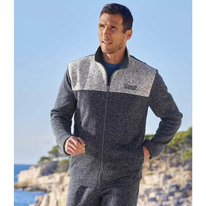 Actual product image Atlas For Men Mens Brushed Fleece Jacket (XL)