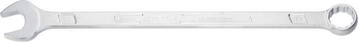 Produktbild HAZET Ring-Maulschlüssel ∙ extra lang ∙ schlanke Bauform 600LG-27 ∙ Aussen Doppel-Sechskant-Traction… (27 mm)