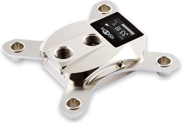 Produktbild Aqua Computer cuplex kryos NEXT VARIO mit VISION LGA 1700 - Nickel/Nickel