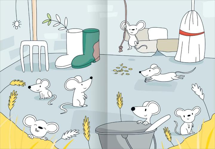 Actual product image My big colourful colouring book - Farm