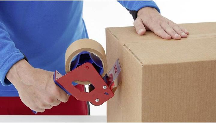 Produktbild tesa tesapack 6300 ECONOMY Handabroller - Für Klebebänder mit bis zu 50 cm Breite