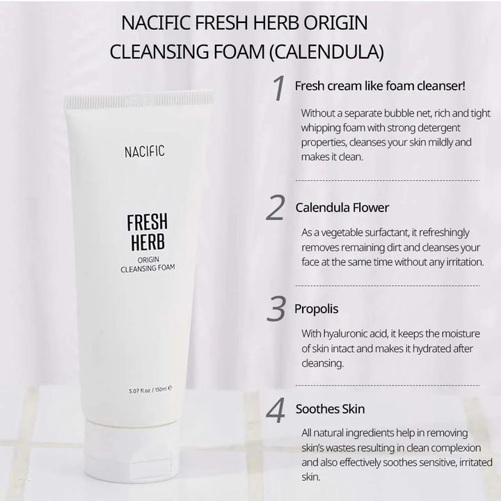 Produktbild Nacific Fresh Herb Origin Cleansing Foam (Schaum, 150 ml)