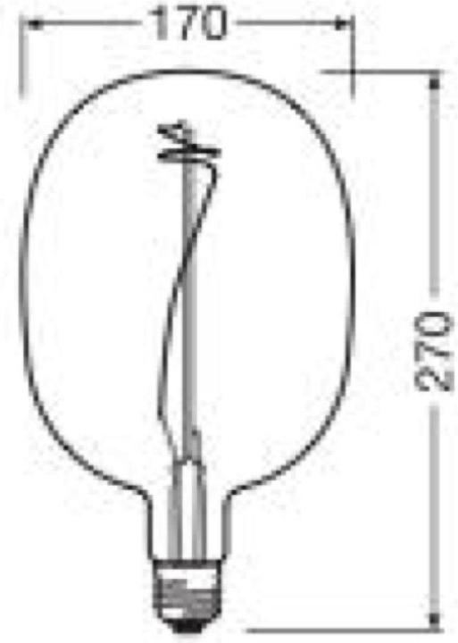 Image du produit Osram Année 1906 (E27, 4.50 W, 100 lm, 1 x, G)