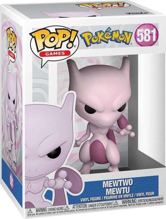 Actual product image Funko POP Pokemon Mewtwo