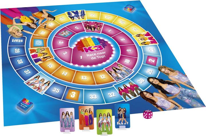 Actual product image K3 Race to the Top board game
