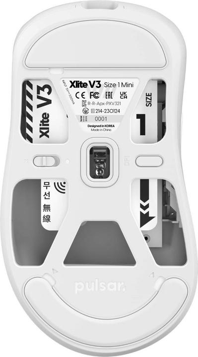 Produktbild Pulsar Gaming Gears Xlite V3 - Mini Size 1 (Kabellos, Kabelgebunden)