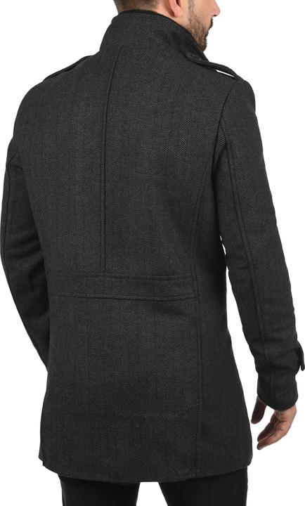 Immagine prodotto Indicode Brandan Cappotto Classico Di Lana Giacca Lunga Parka Invernale Da UomoCon Collo Alto (3XL)