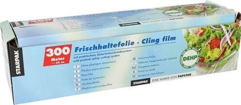 Immagine prodotto Papstar Pellicola trasparente 30 cmx300 m (LxL) 7,5µm PVC (1 x)