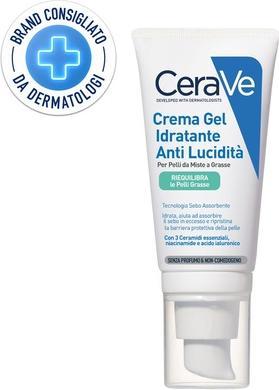 Etichetta energetica CeraVe Crema Gel Idratante Anti-Lucido 52 Ml (52 ml, Crema da giorno)