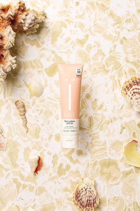 Actual product image Naïf Adult Suncream (Suntan cream, SPF 50, 100 ml, 1 g)