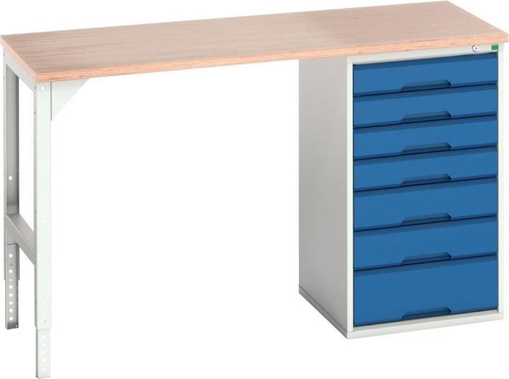 Bott Werkbank verso (200 cm, 60 cm)