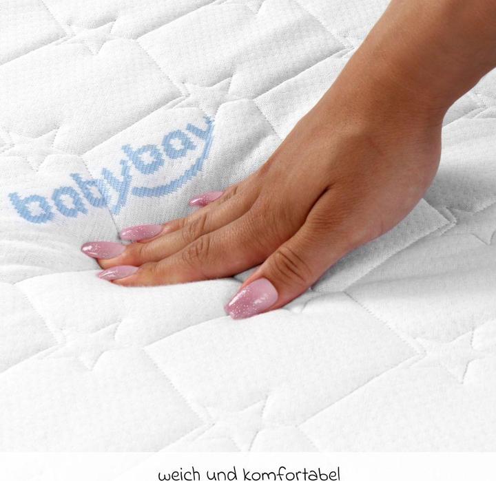 Actual product image Babybay Baby mattresses & children's mattresses Premium removable cover for Medicott extra airy mattress