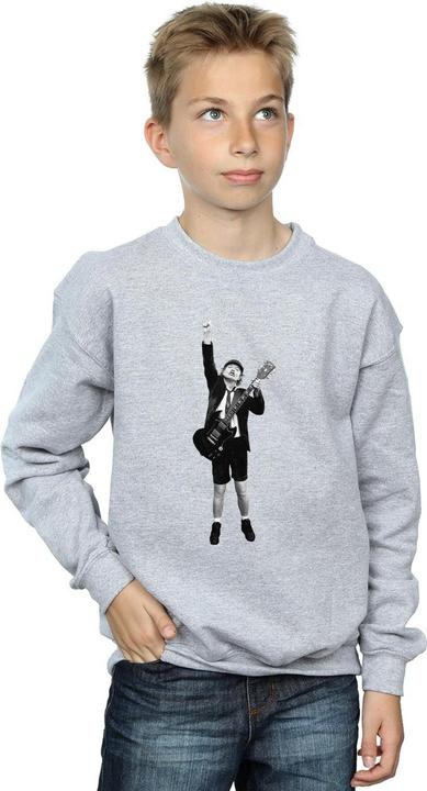 Actual product image AC/DC Boys Angus Young Cut Out Sweatshirt (152, 158)