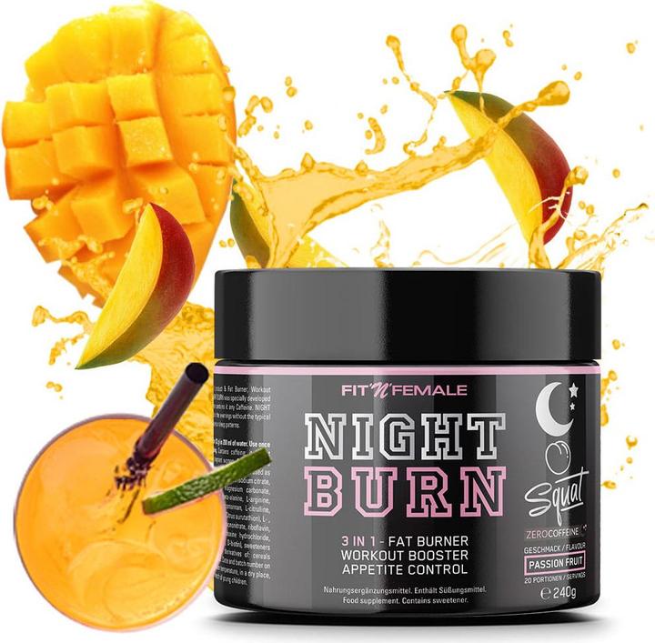 Actual product image FitnFemale Night Burn (Mango)