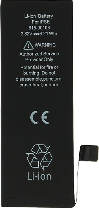Actual product image Clappio iPhone 616-00106 1624 mAh battery