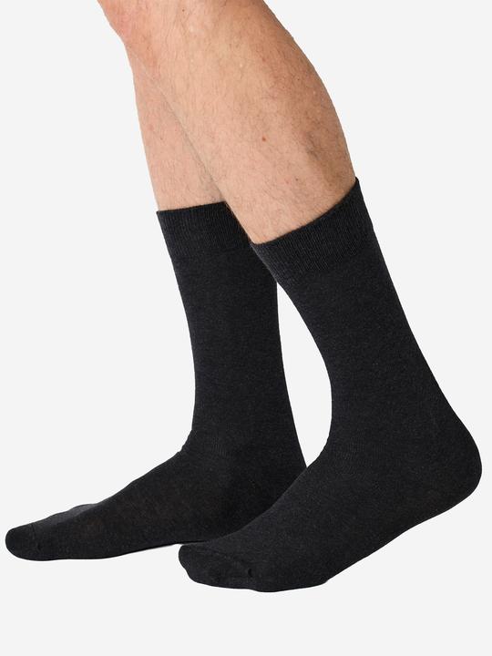 Produktbild Nur Die Basicsocken Baumwolle Business Socke Unifarben (6er Pack, 39 - 42)