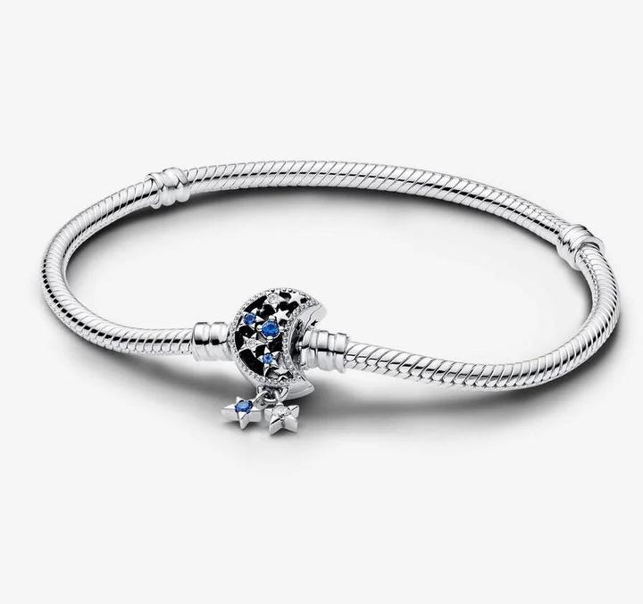 Image du produit Pandora Lune scintillante Bracelet de fermeture (17 cm, Argent sterling 925)