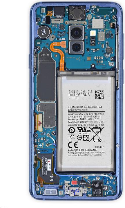 Actual product image Avizar Samsung EB-BG965ABE 3500 mAh battery