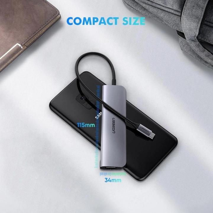 Produktbild Ugreen USB-C Hub (USB-C, 5 Ports)