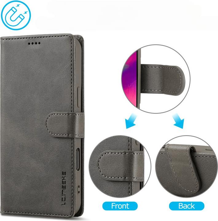Image du produit LC.Imeeke iPhone 16 Pro - Étui en cuir (Apple iPhone 16 Pro)