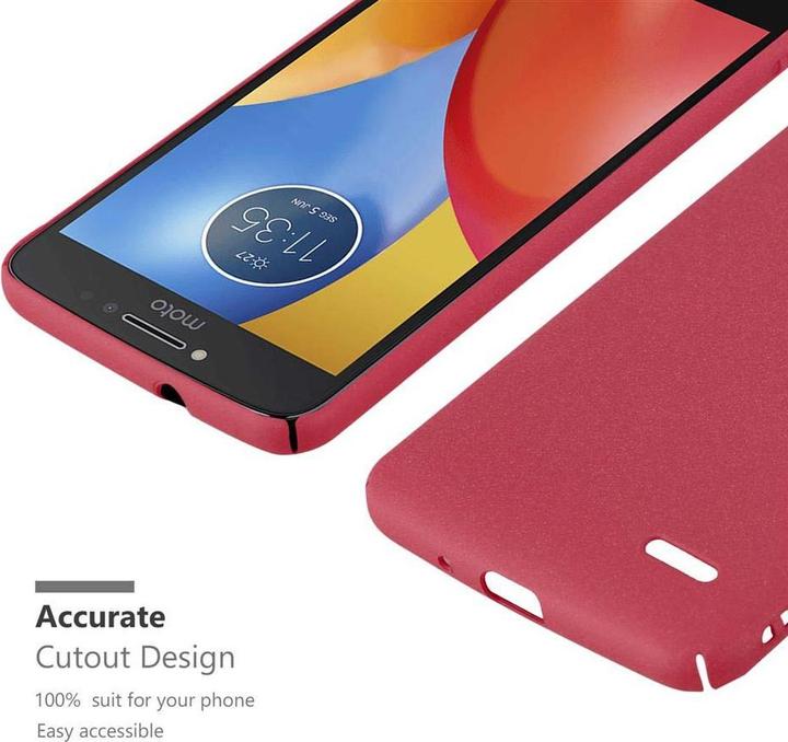 Image du produit Cadorabo Couverture rigide Frosty Cover (Motorola Moto E4)