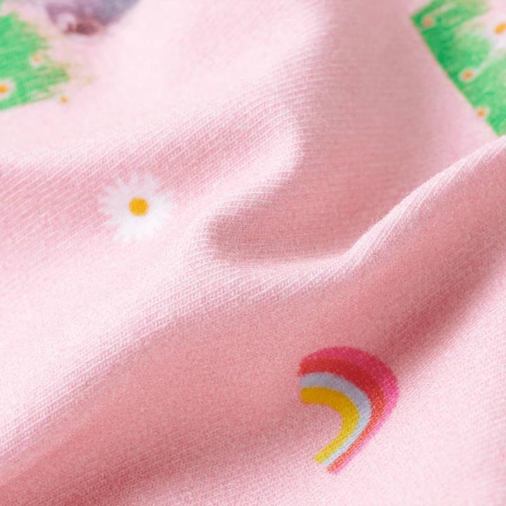 Actual product image VidaXL Children's shorts with drawstring Light pink 140,Material: 92 (140)